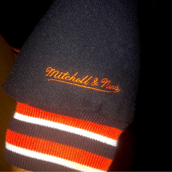 EST 1967 PHILADELPHIA FLYERS BRAUD WAY BULLIES HEAVY WOOL JACKET MITCHELL&NESS - Picture 4 of 4